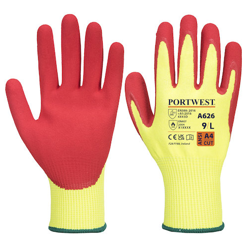 A626 Vis Tex HR Cut Gloves (5036108321605)